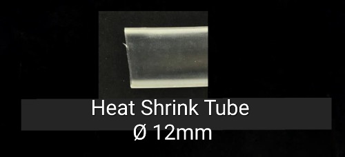 Heat Shrink Tube ø12mm 100m/roll Transparent